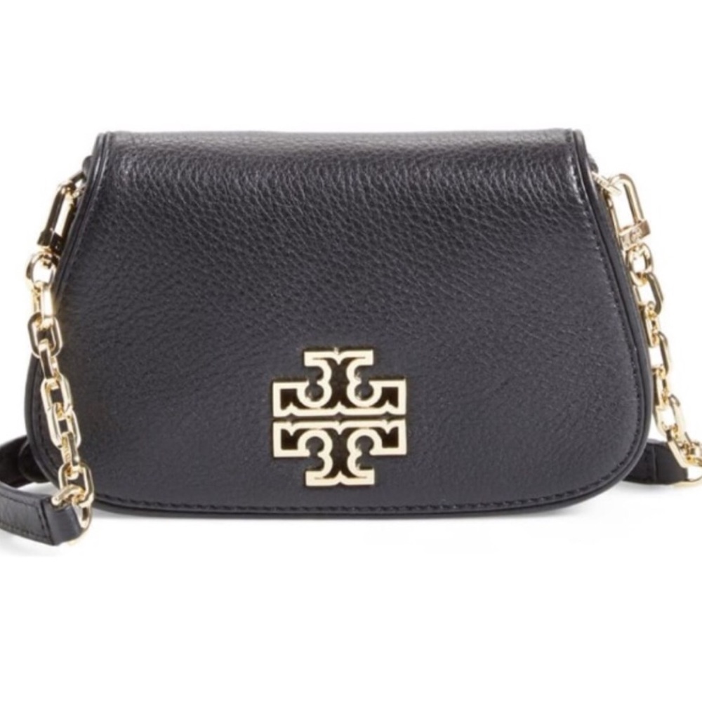 Tory Burch Britten Leather Crossbody